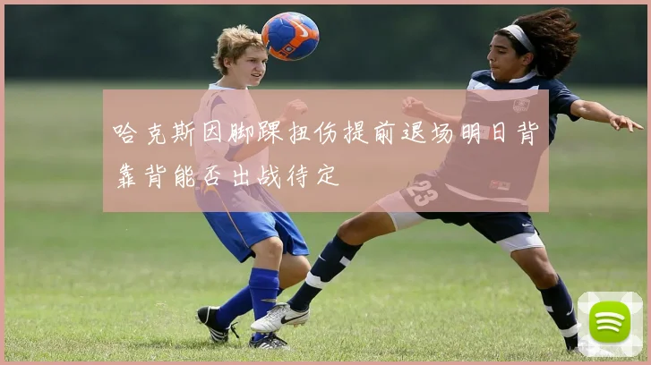 哈克斯因脚踝扭伤提前退场明日背靠背能否出战待定