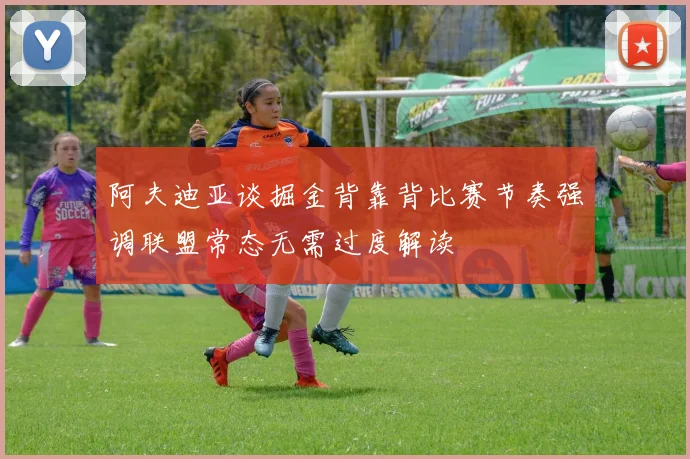 阿夫迪亚谈掘金背靠背比赛节奏强调联盟常态无需过度解读